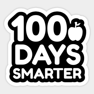 100 Days Smarter - 100 Days of School Sticker